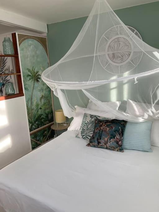 Villa La Kaz Hibiscus, Jacuzzi Prive à Le Tampon Extérieur photo